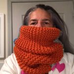 3 color scarf cowl - 1