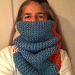 3 color scarf cowl - 2